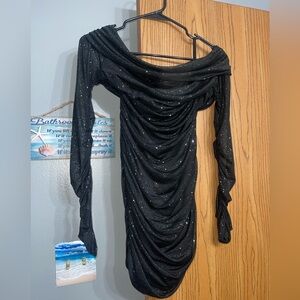 Sparkly Black Dress
